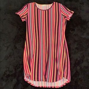 Neon t-shirt dress